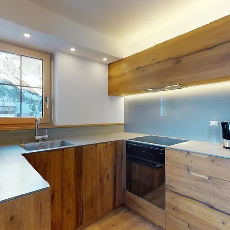 Apartment Modern And Spacious With Balcony Facing South, Marietta #3 Leukerbad